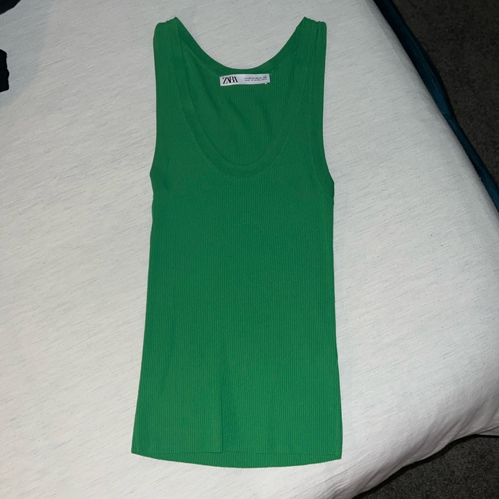 Zara Slinky Knit Tank Top